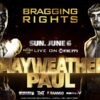 Floyd Mayweather Jr. vs Logan Paul - official poster