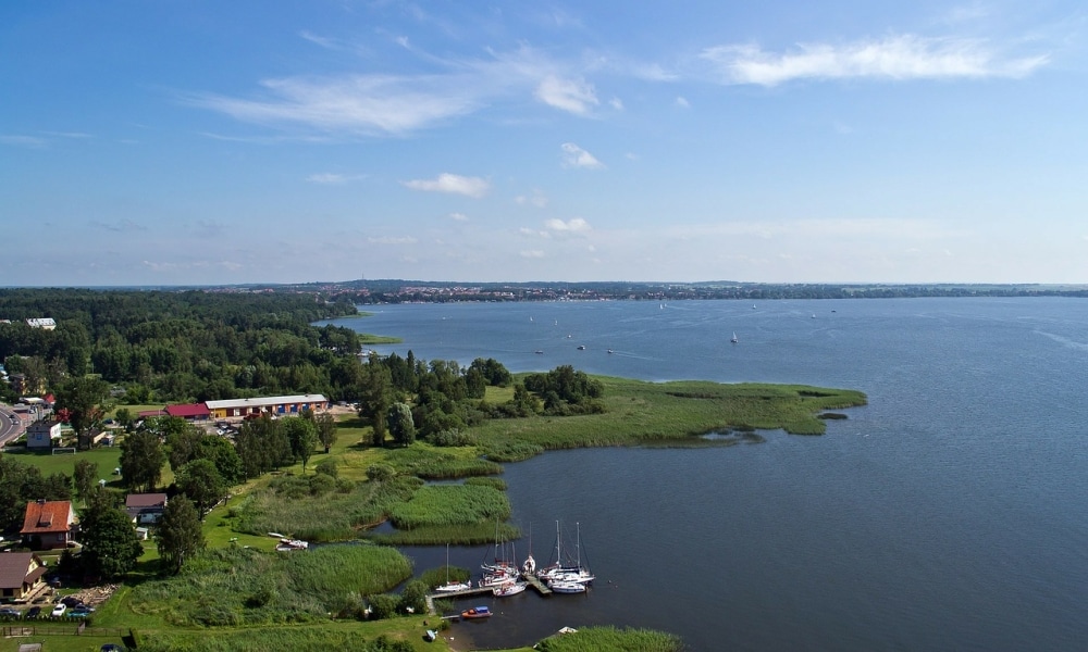 największe jeziora w Polsce Jezioro Niegocin