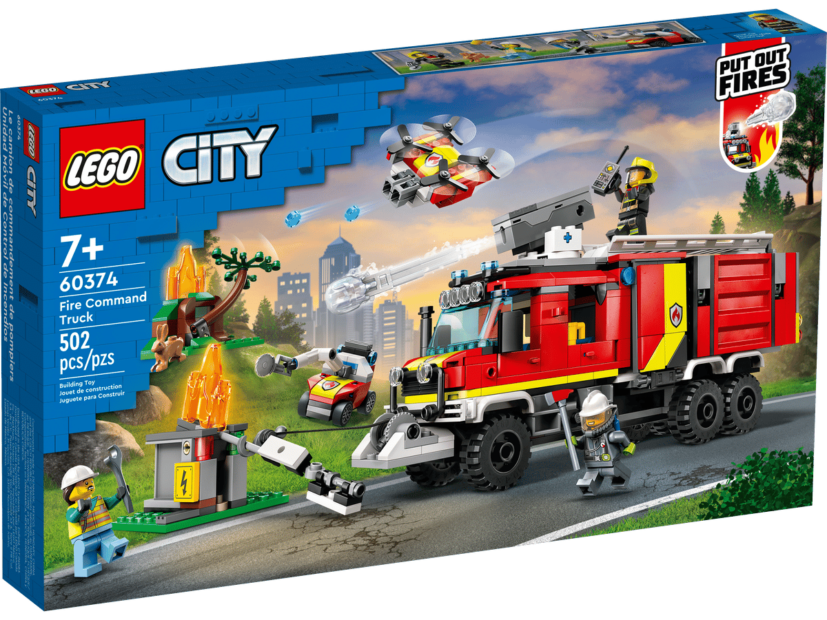 terenowa straż pożarna lego city