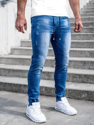 joggery męskie jeansowe