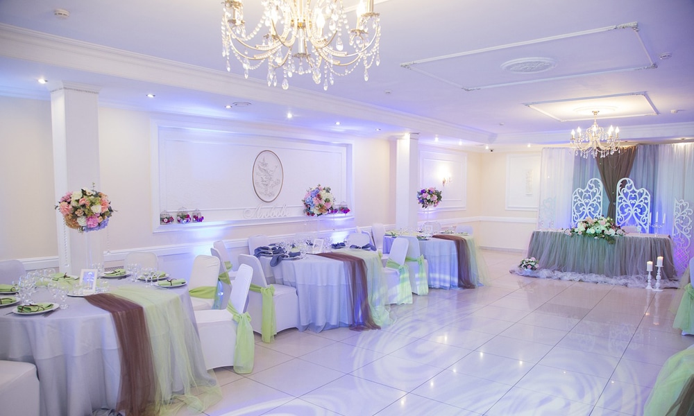 dekoracje sali weselnej glamour